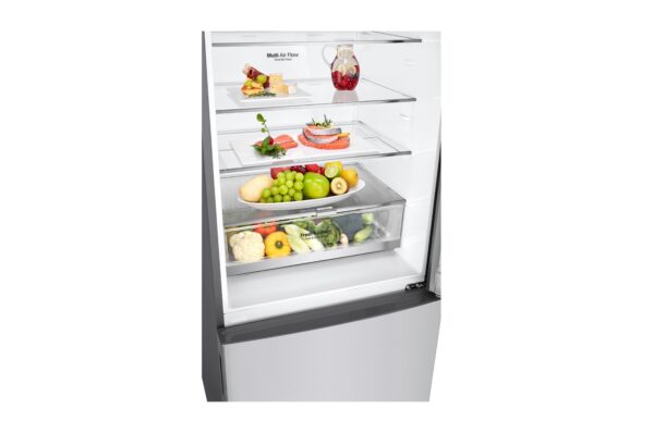 LG 454L Bottom Mount Fridge with Door Cooling in Stainless Finish - Image 3