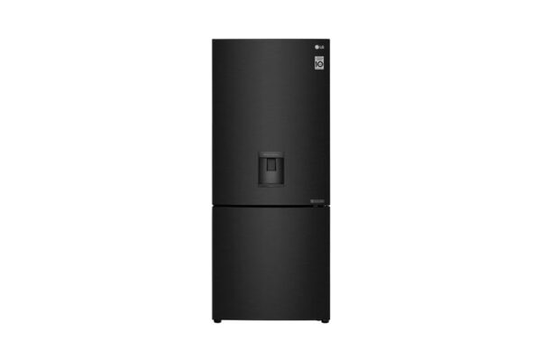 LG 454L Bottom Mount Fridge with Door Cooling in Matte Black Finish