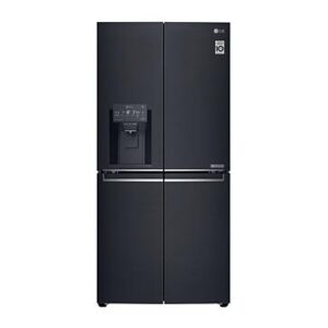 LG 570L Slim French Door Fridge, in Matte Black Finish