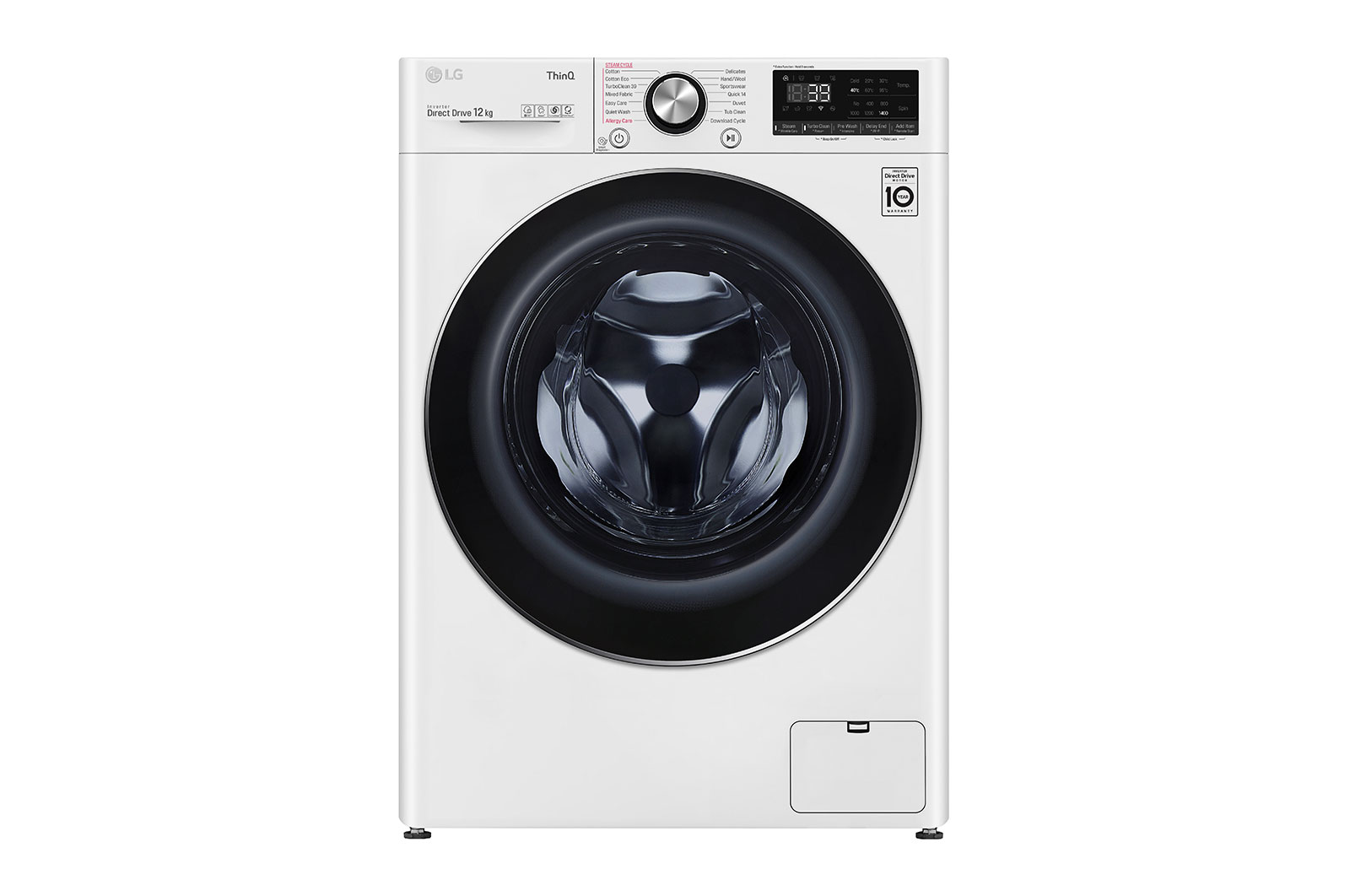 LG 12kg Front Load Washing Machine with Steam+