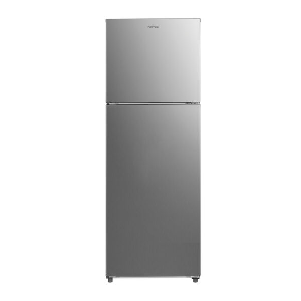 Parmco 362L Fridge Freezer, Top Mount, Silver, Pre-order Only