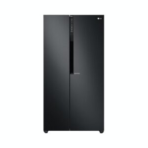 LG 626L Side By Side Fridge Freezer - Matte Black Stainless Steel