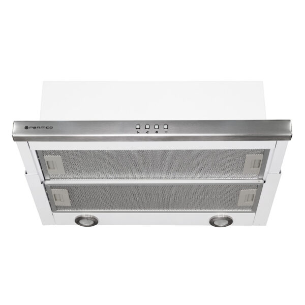 Parmco 600mm Telescopic Milano Rangehood, Air Capacity Up To 700m3/hour, LED