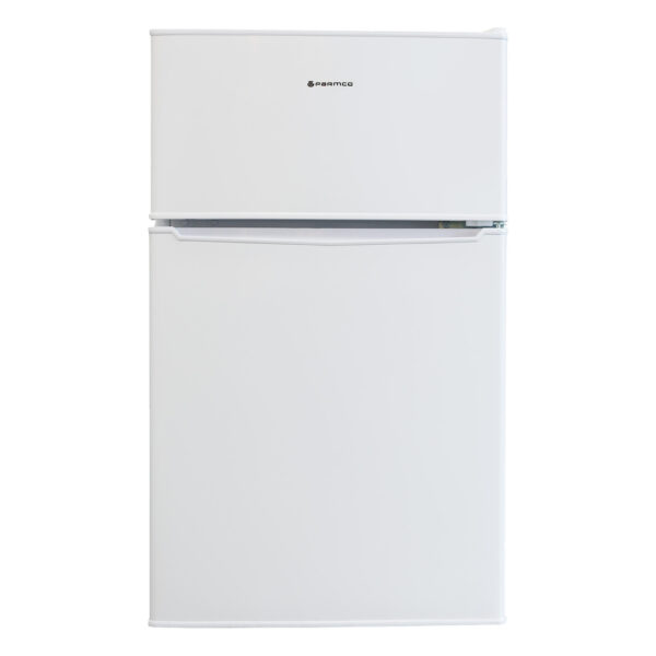 Parmco 85L Under Bench Fridge Freezer, White
