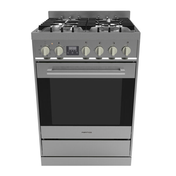Parmco Freestanding Stove, 600mm, Stainless Steel, Pre-order Only