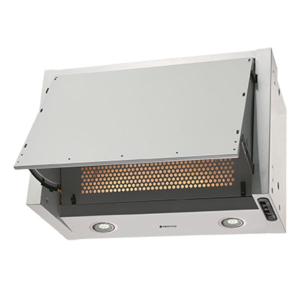 Parmco 600mm Tilta Stepped Back Rangehood, White, LED