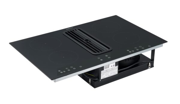 Parmco 800mm Downdraft Cooktop Induction, Black, Pre-order Only