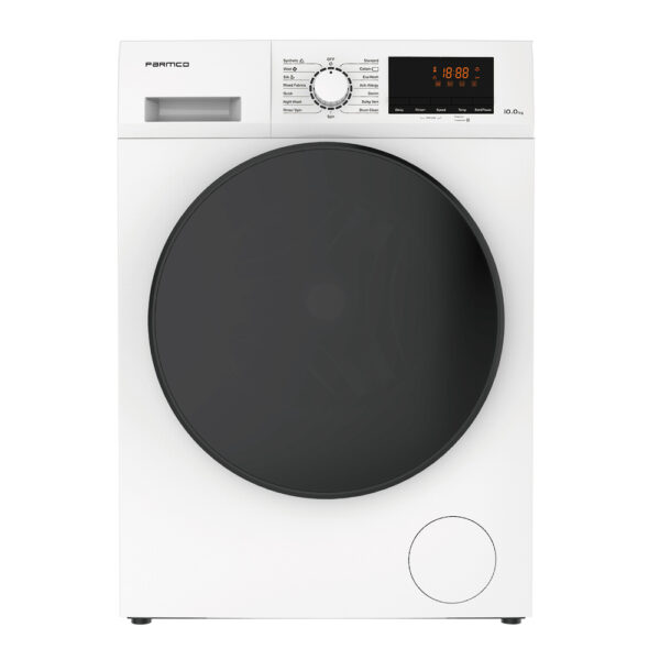 Parmco 10KG Washing Machine, White, Front Load, Pre-order Only