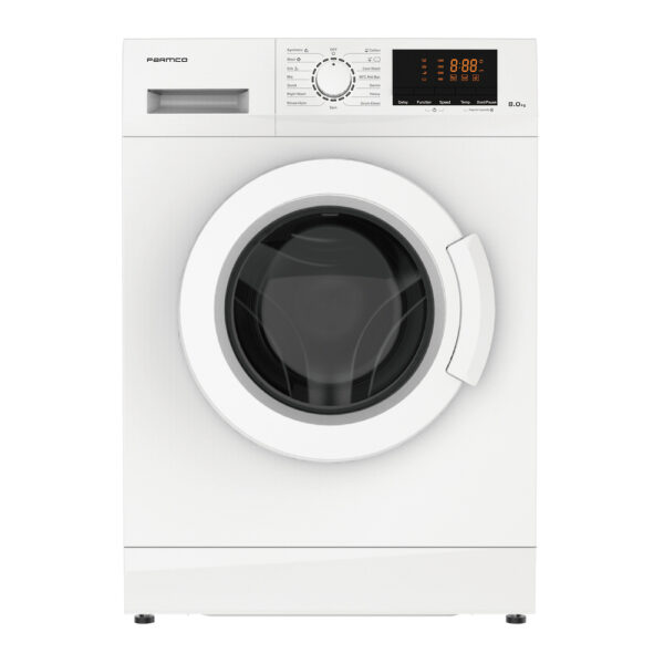 Parmco 8KG Washing Machine, White, Front Load, Pre Order only