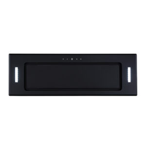 Parmco 900mm Integrated Turbo Pak Plus, Black Glass
