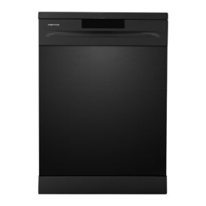Parmco 600mm Freestanding Dishwasher, LED Display, Black Stainless