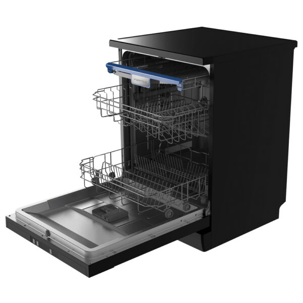 Parmco 600mm Freestanding Dishwasher, LED Display, Black Stainless - Image 3