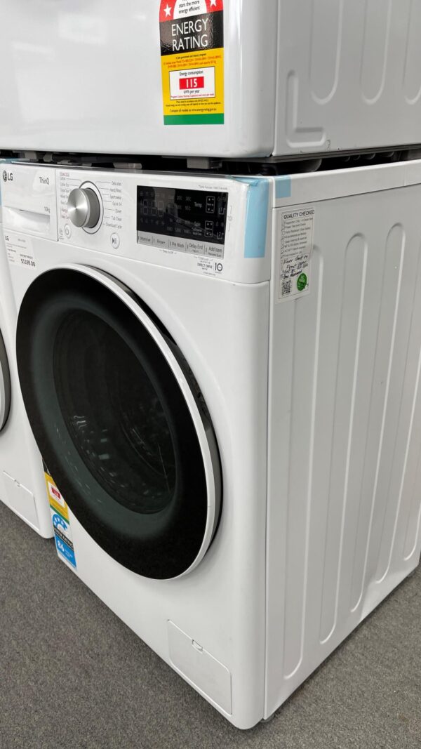 LG 10kg Series 6 Front Load Washing Machine with ezDispense® - Image 2