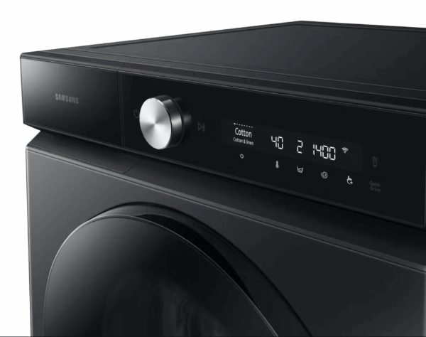 Samsung BESPOKE AI 12 kg Washing Machine with AI Wash-Black Caviar - Image 2
