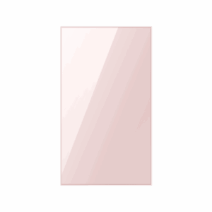 Bespoke door panels for french door fridge - pink