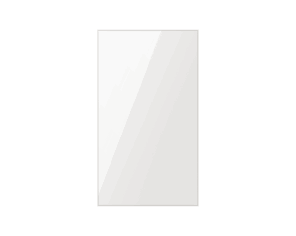 Bespoke bottom panels for french door fridge - white