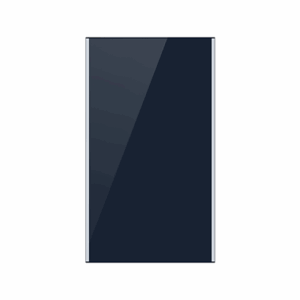 Bespoke bottom panels for french door fridge - Blue arctic