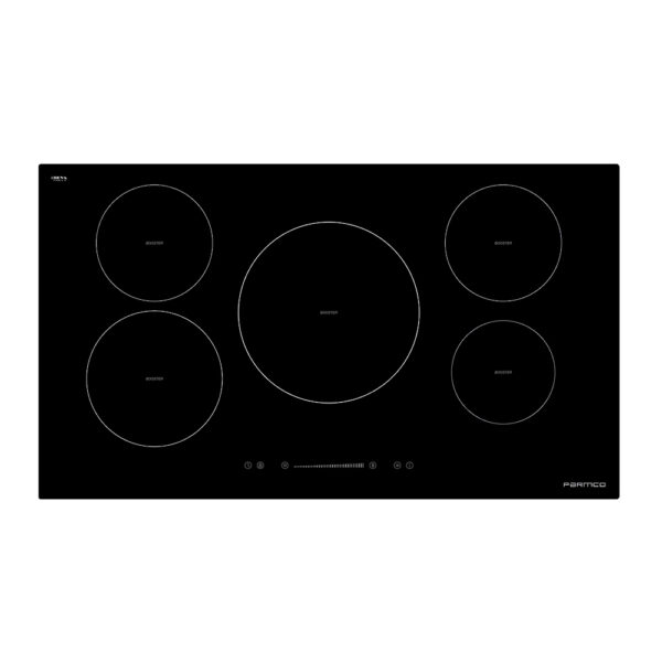 Parmco Cooktop 900mm Black Induction 5 Burner I Series 3