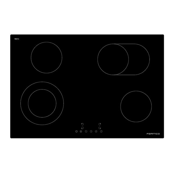 Parmco Cooktop 770mm Black Ceramic, 4 Element I Series 3 - Image 2