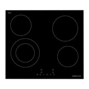Parmco 600mm Ceramic Aluminium Frame, 4 Element Cooktop I Series 3