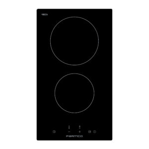 Parmco 300mm Ceramic, Black, 2 Element Cooktop I Series 3