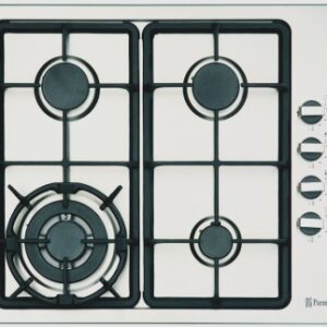 Parmco 600mm Gas Hob, 3 Burner + Wok, Stainless Steel