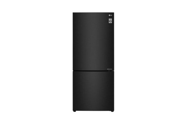 LG 454L Bottom Mount Fridge with Door Cooling in Matte Black Finish