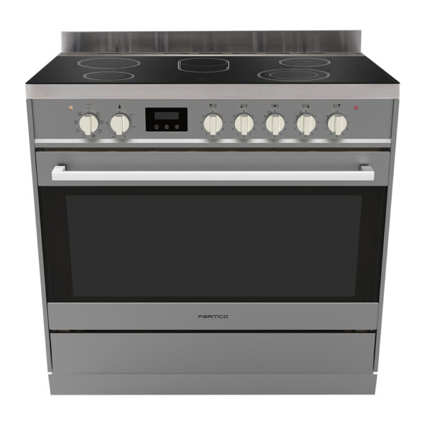 Parmco Freestanding Stove, 900mm Stainless Ceramic Top, Pre-order Only