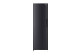 LG 324L Single Door Vertical Left Hand Freezer - Matte Black