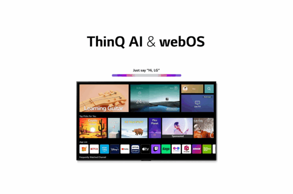 LG C2 65 inch 4K Smart OLED evo TV - Image 3
