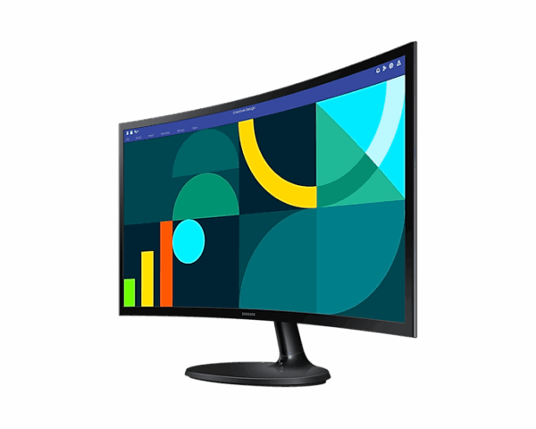 Samsung 24" Essential Monitor S3 S36GD FHD - Image 2