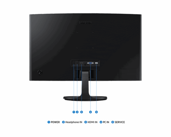 Samsung 24" Essential Monitor S3 S36GD FHD - Image 4