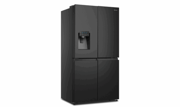 Hisense French Door Fridge PureFlat Black Steel 585L - Image 2