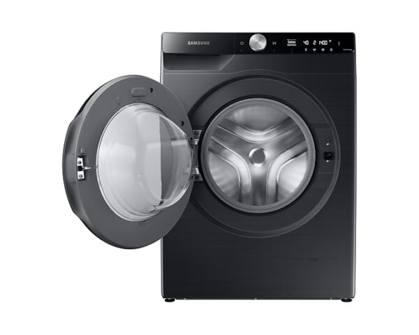 Samsung 9kg Front Load Washer With Steam Wash Cycle Black - Image 2