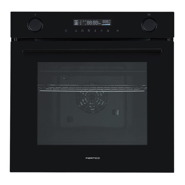 Parmco 600mm 80 Litre, 14 Function, Black Oven Series 3 with Airfry