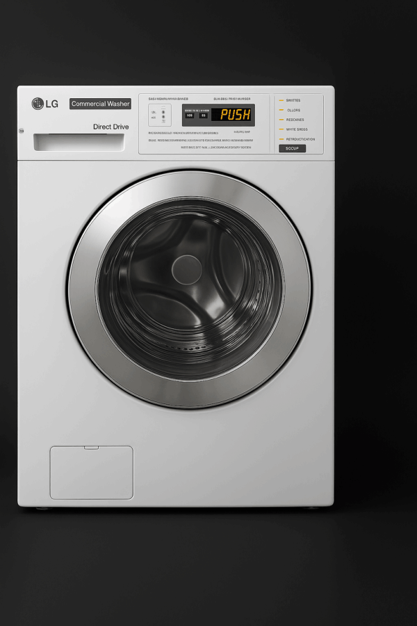 LG 10kg Commercial Front Load Washing Machine – Refurbished Beast! - Image 4