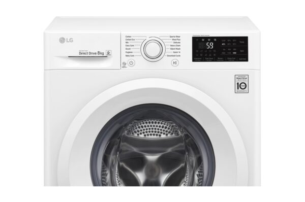 LG 8kg Front Load Washing Machine - Image 4