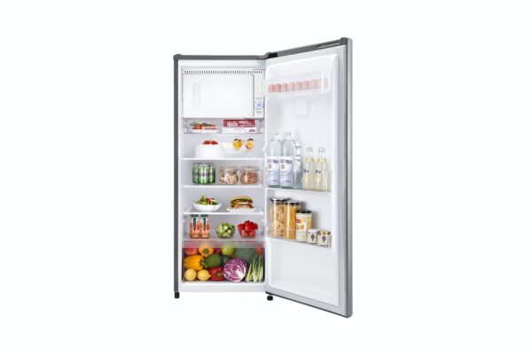 LG 194L Single Door Fridge - Silver - Image 2