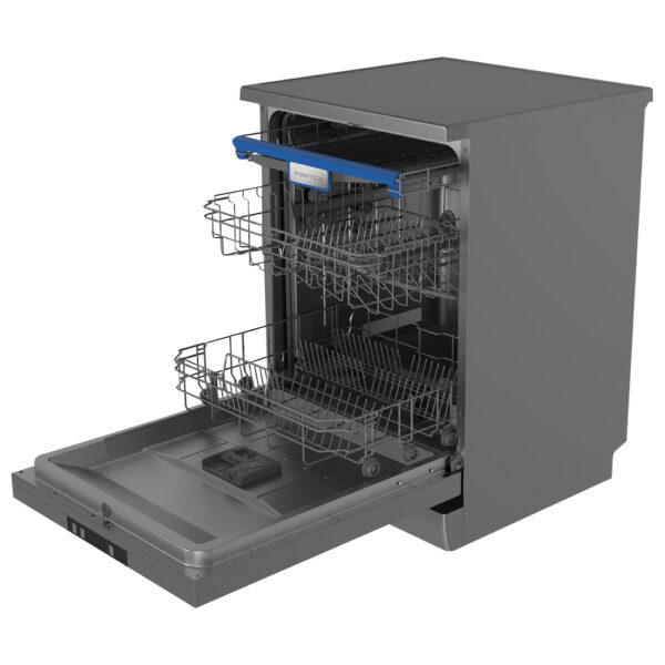 Parmco 600mm Freestanding Dishwasher, LED Display, Stainless Steel - Image 4