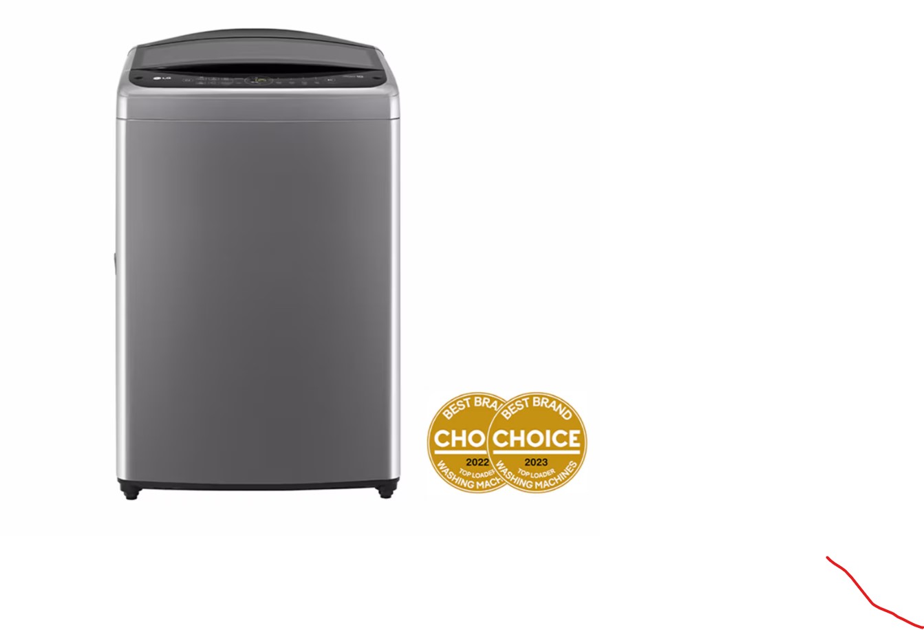 LG 9kg Series 3 Top Load Washing Machine with AI DD® in Grey