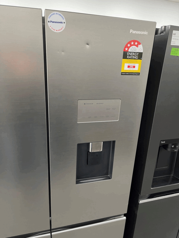 Panasonic 616L Quad Door Fridge Freezer with Ice & Water Dispenser - Image 5