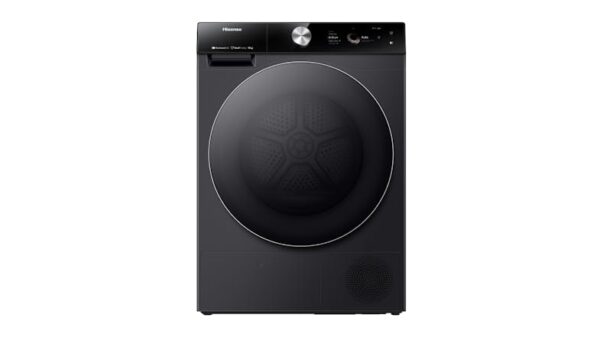 Hisense 9kg Smart Heat Pump Condenser Dryer with 13 Programs - Charcoal Black - Image 5