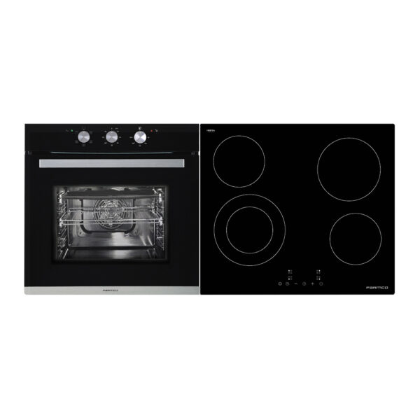 Parmco Pack 5 Function Oven and 60cm Ceramic Cooktop, Pre-order Only