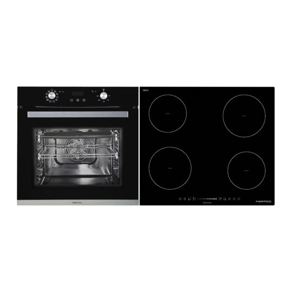 Parmco Pack 60cm 10 Function Oven and 60cm Induction Cooktop, Pre-order Only