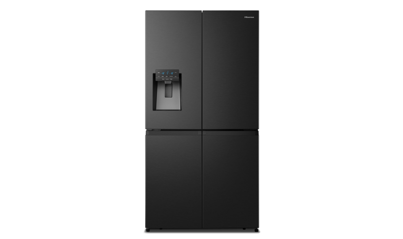 Hisense 585L French Door Fridge Black Steel
