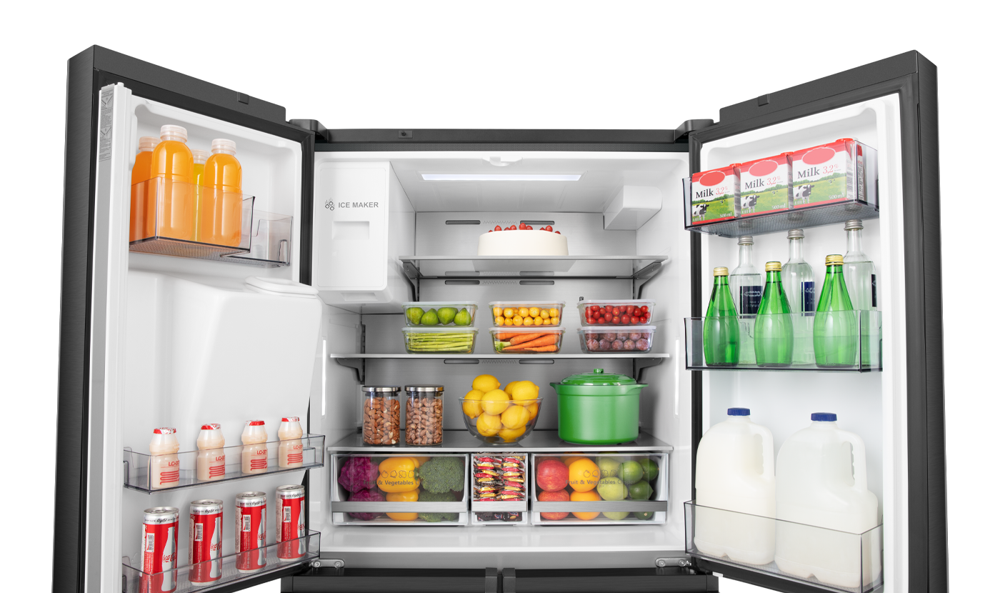 Hisense 585L French Door Fridge Black Steel - Image 3