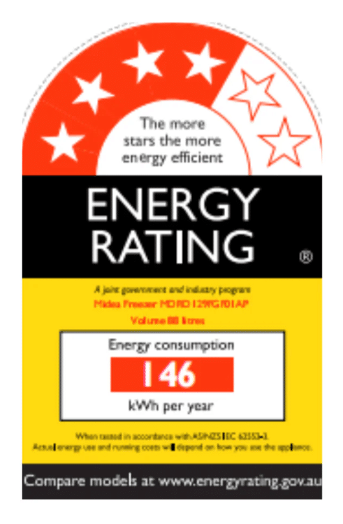 Midea Bar freezer 83L freezer - White Color - Image 3